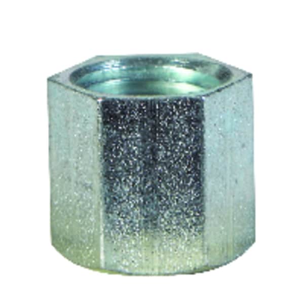 Billco 1/8 in. FPT X 1/8 in. D FPT Galvanized Steel Hex Cap 753288000216 - main